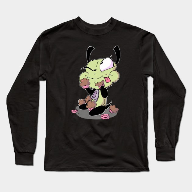 Gir n Muffins Long Sleeve T-Shirt by FloofflebuttArts